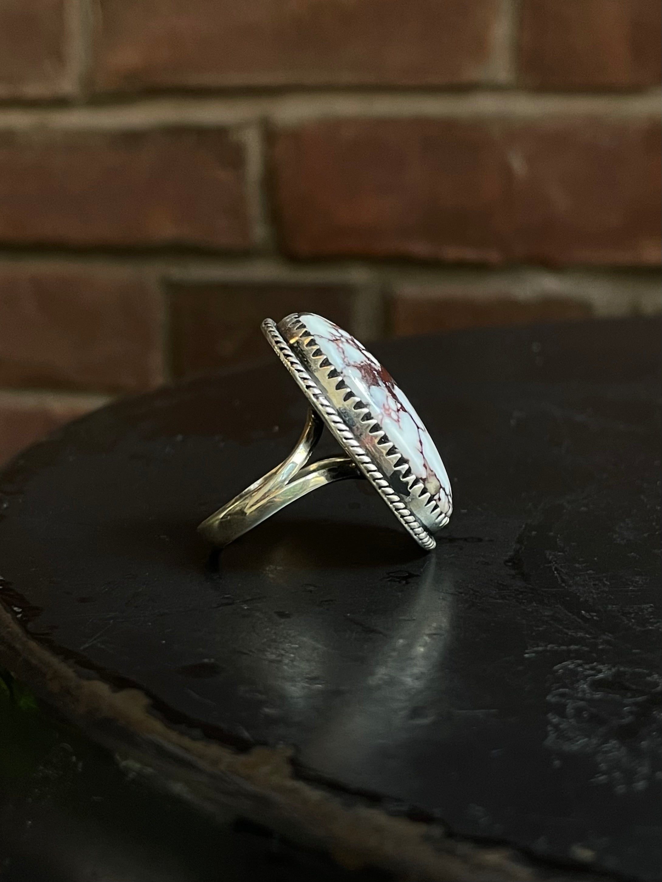Wild Horse Ring | 925 Sterling Silver Size 9 G571