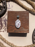 Wild Horse Oval Pendant | 925 Sterling Silver G701