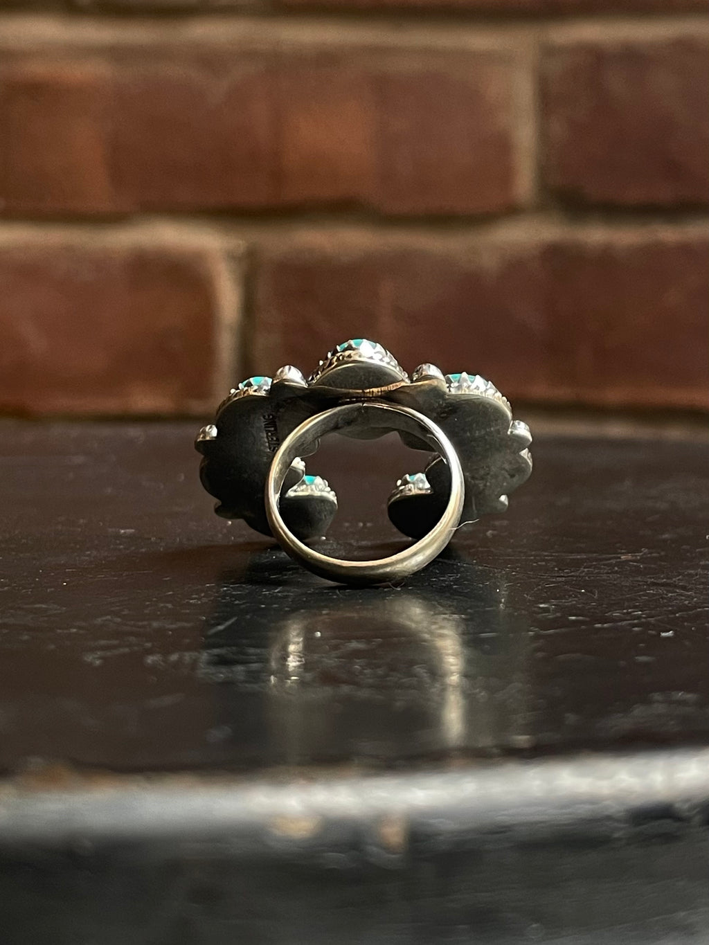 Kingman Turquoise Naja Ring Size 7 | 925 Sterling Silver G473