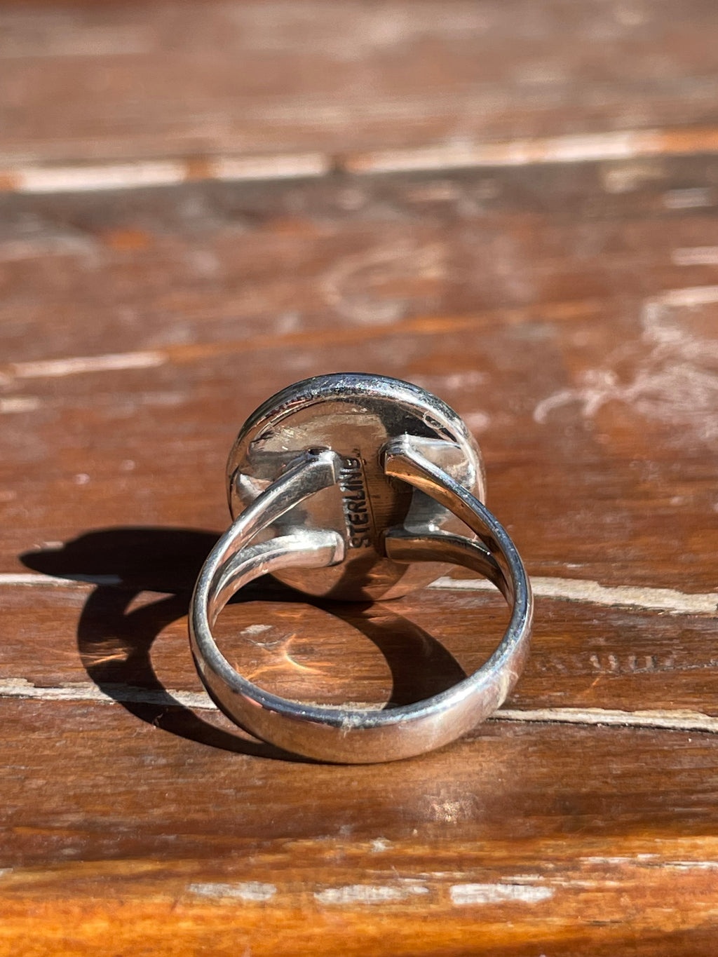 Spiny Oyster Rope Ring Size 6 | 925 Sterling Silver Southwest D106