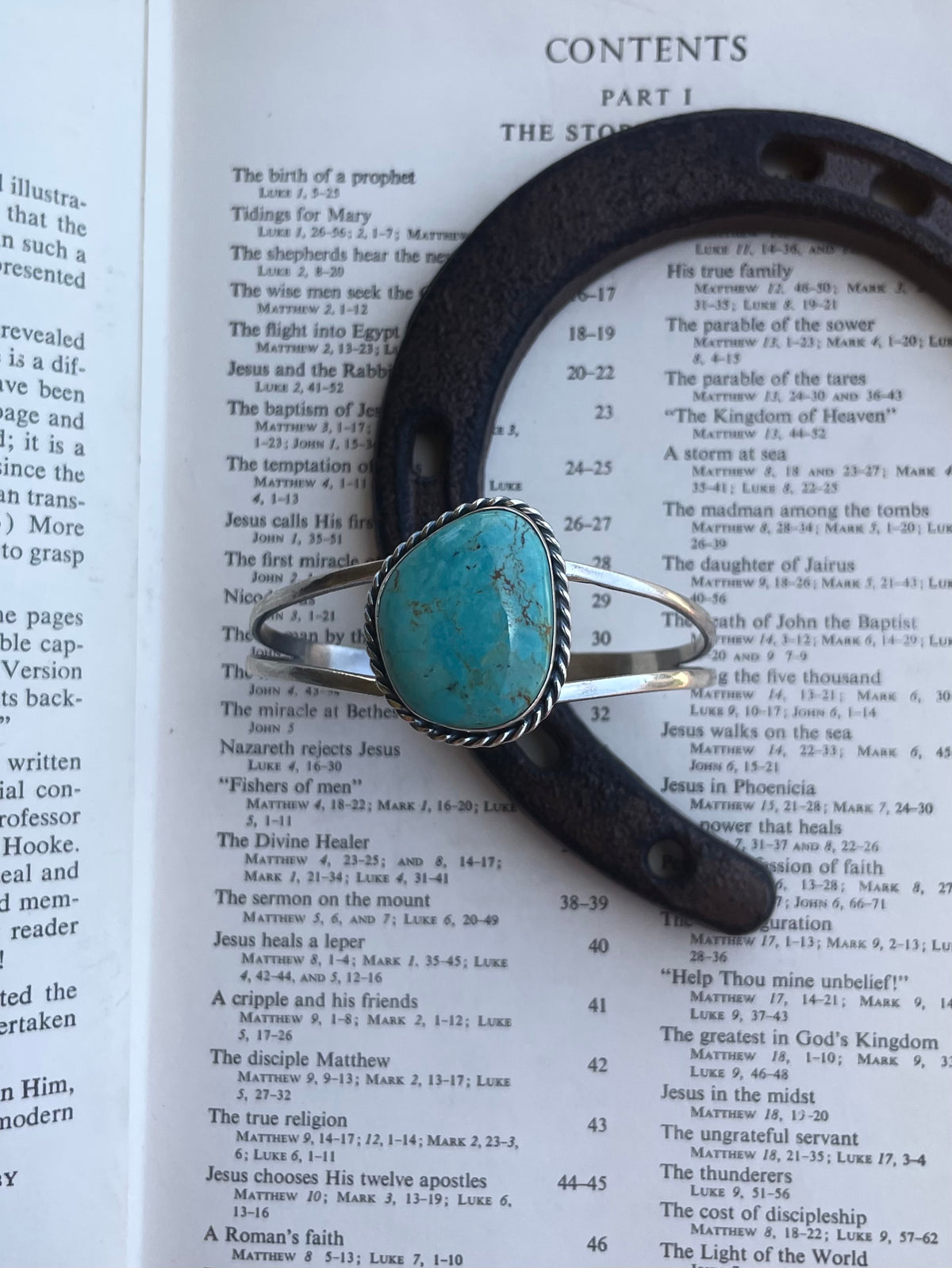 Turquoise Statement Cuff Bracelet | 925 Sterling Silver G735