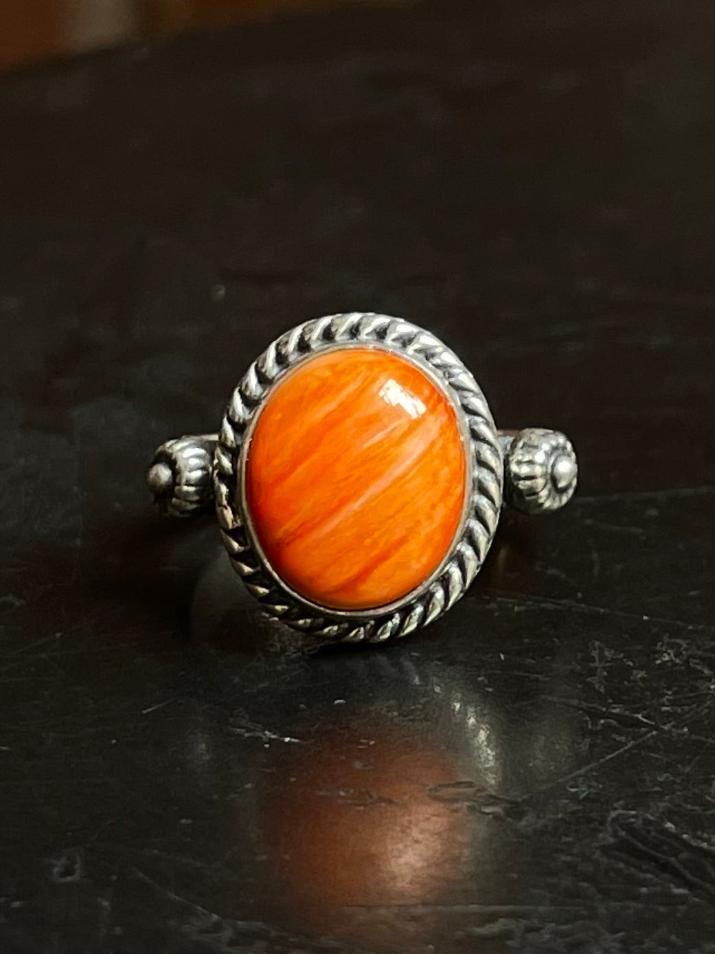 Spiny Oyster Ring Size 7 | 925 Sterling Silver E769
