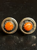 Spiny Oyster Stud Earrings | 925 Sterling Silver  G251