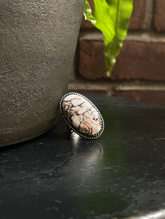 Wild Horse Ring | Sterling Silver 925 | Size 8 C697