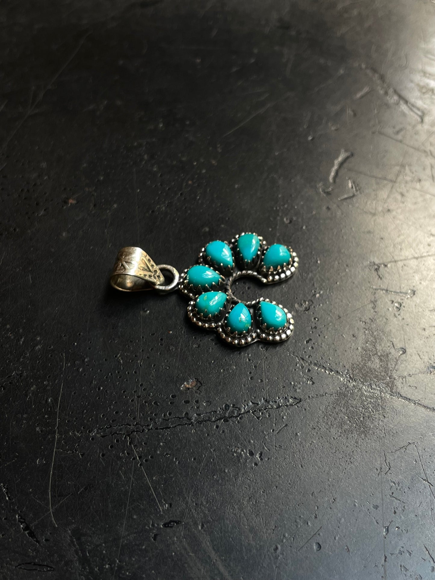 Turquoise Naja Pendant | 925 Sterling Silver E237