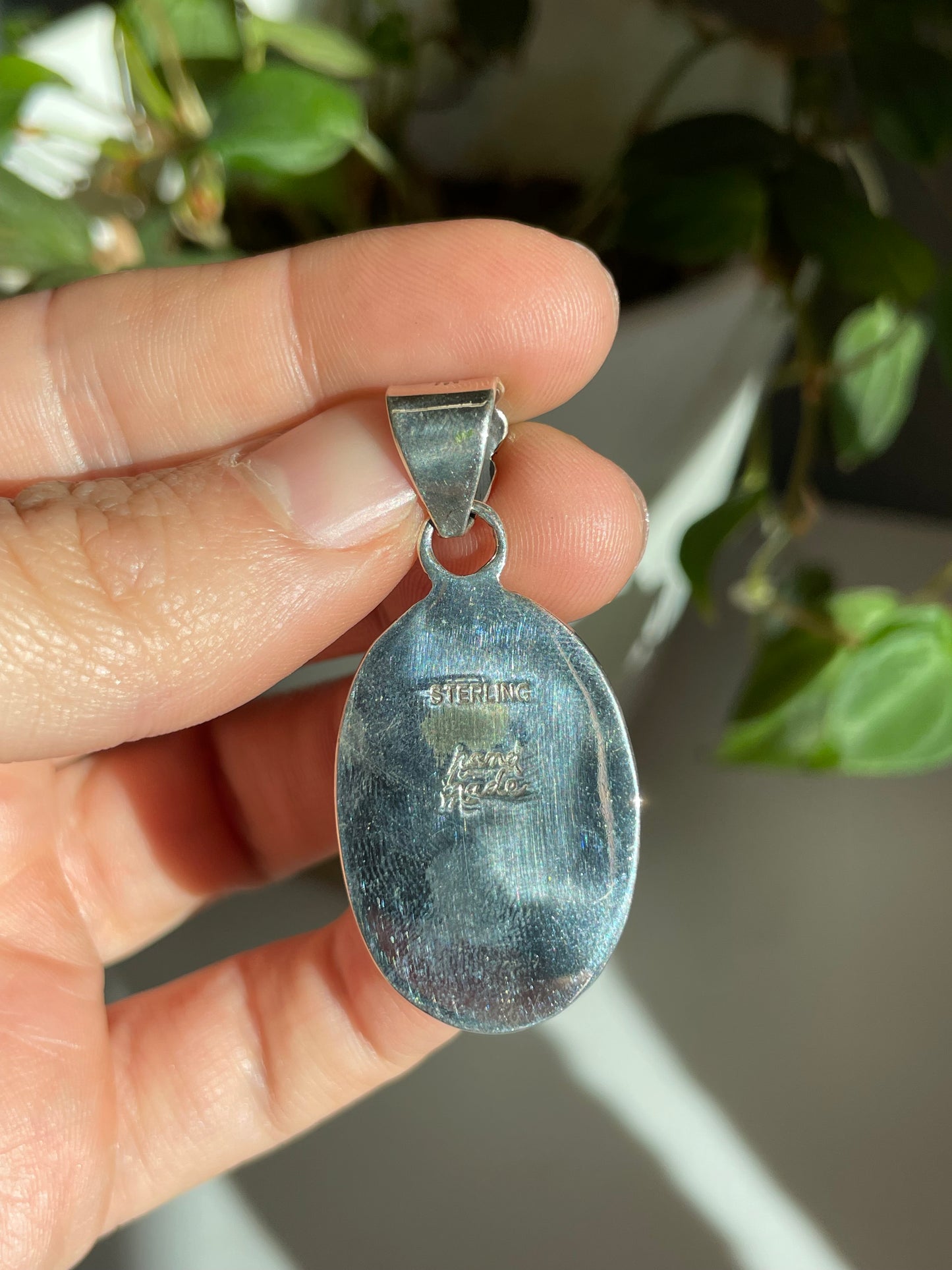 White Buffalo Pendant | Sterling Silver 925 B781