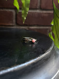 Pink Conch Feather Ring | Sterling Silver 925 Size 8 C742