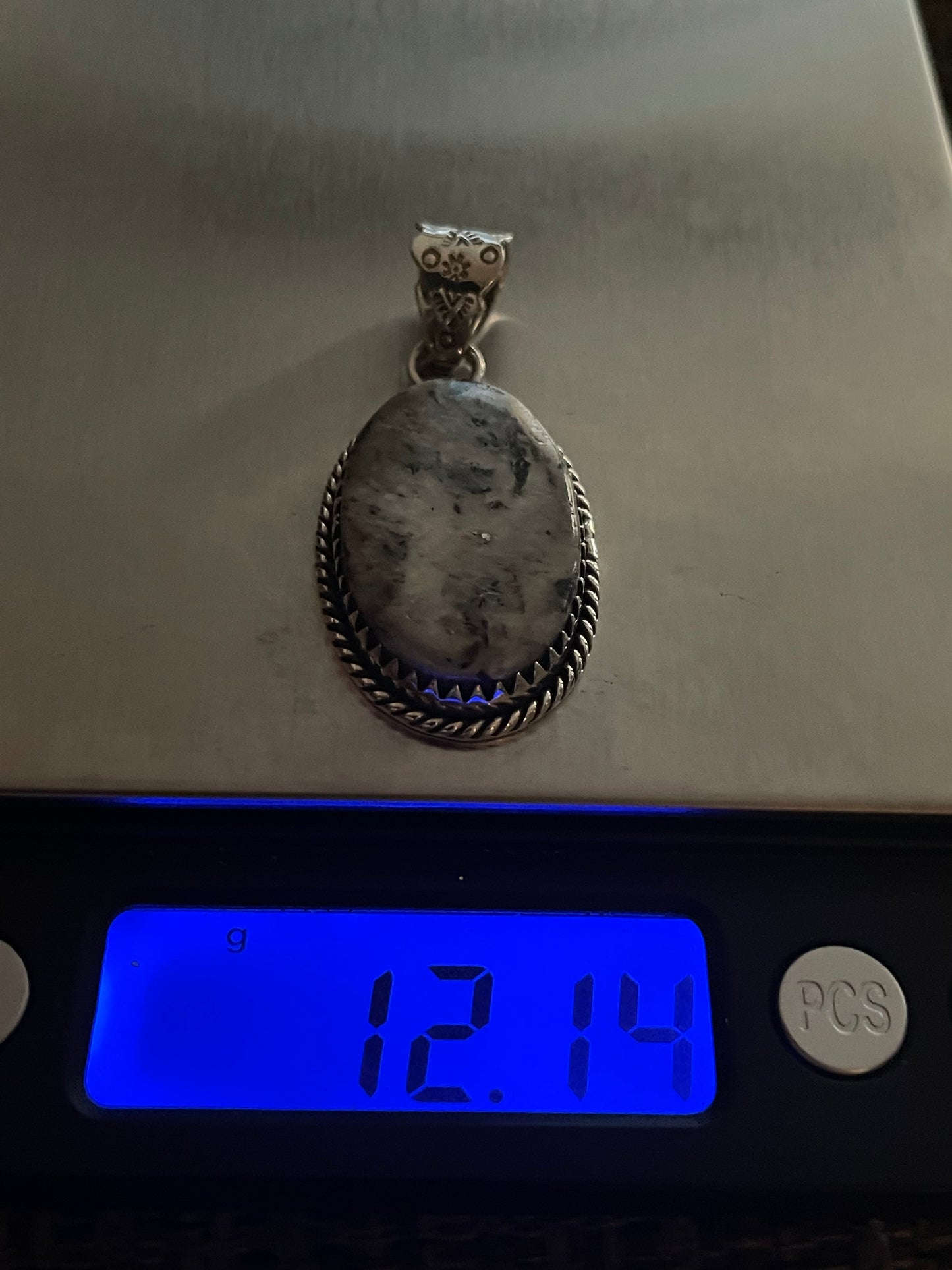 White Buffalo Pendant | Sterling Silver 925 B781