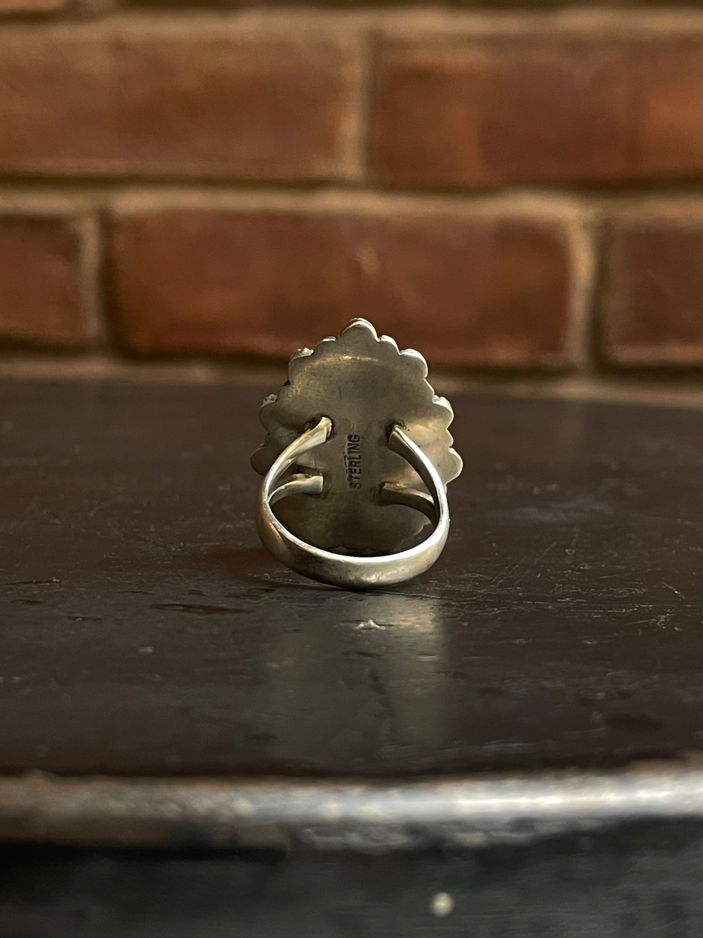 Pink Conch Ring Size 6 | 925 Sterling Silver G106