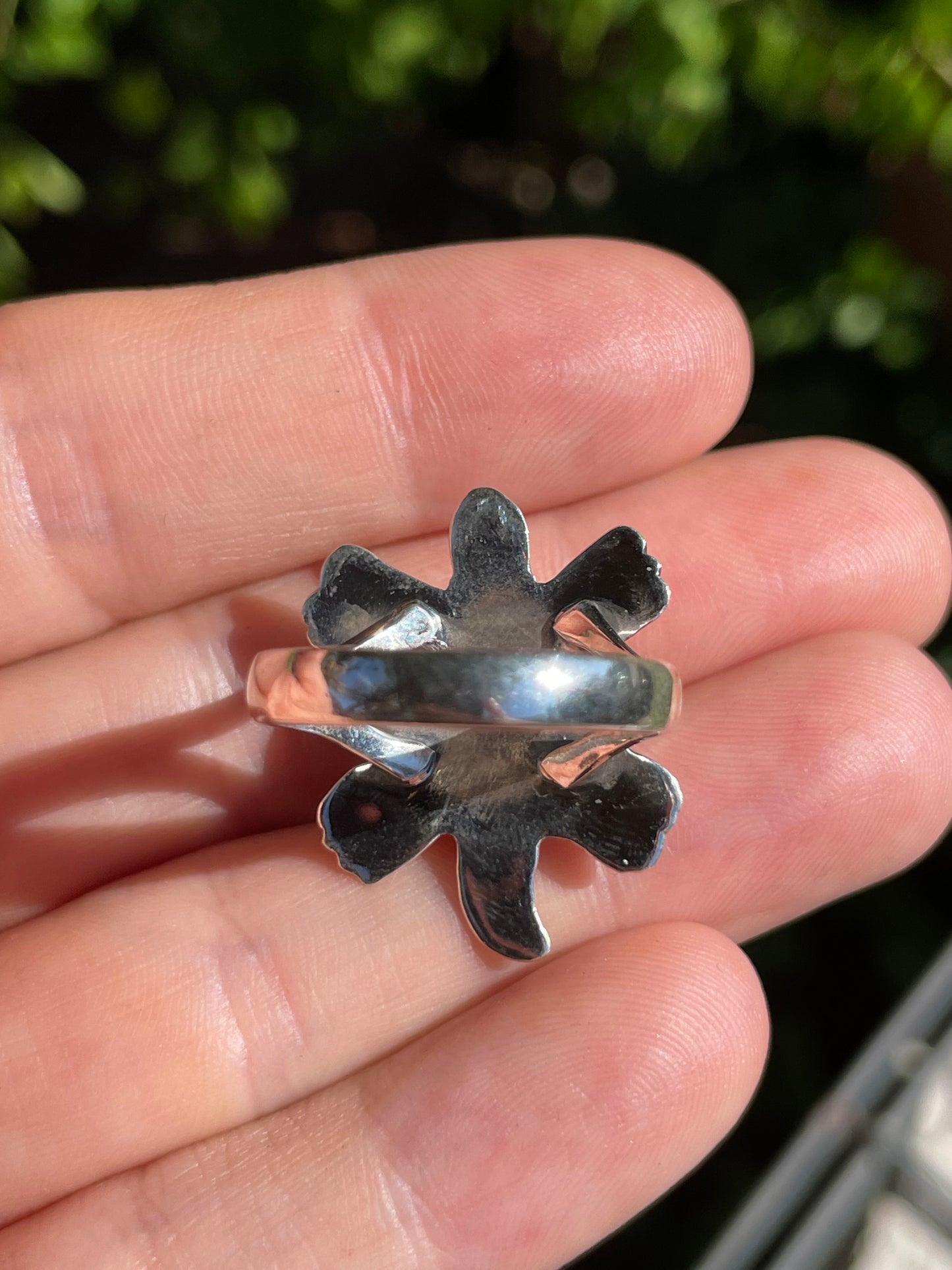Pink Conch Turtle Ring | 925 Sterling Silver | Size 9 Y96
