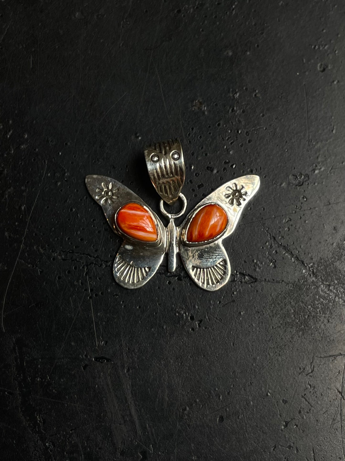 Spiny Oyster Butterfly Pendant | 925 Sterling Silver E235