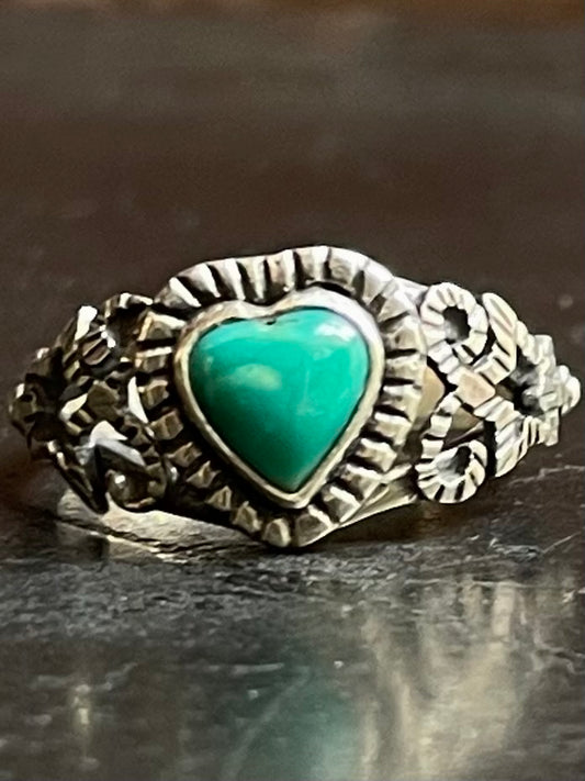 Turquoise Ring Size 8.5 | 925 Sterling Silver G299