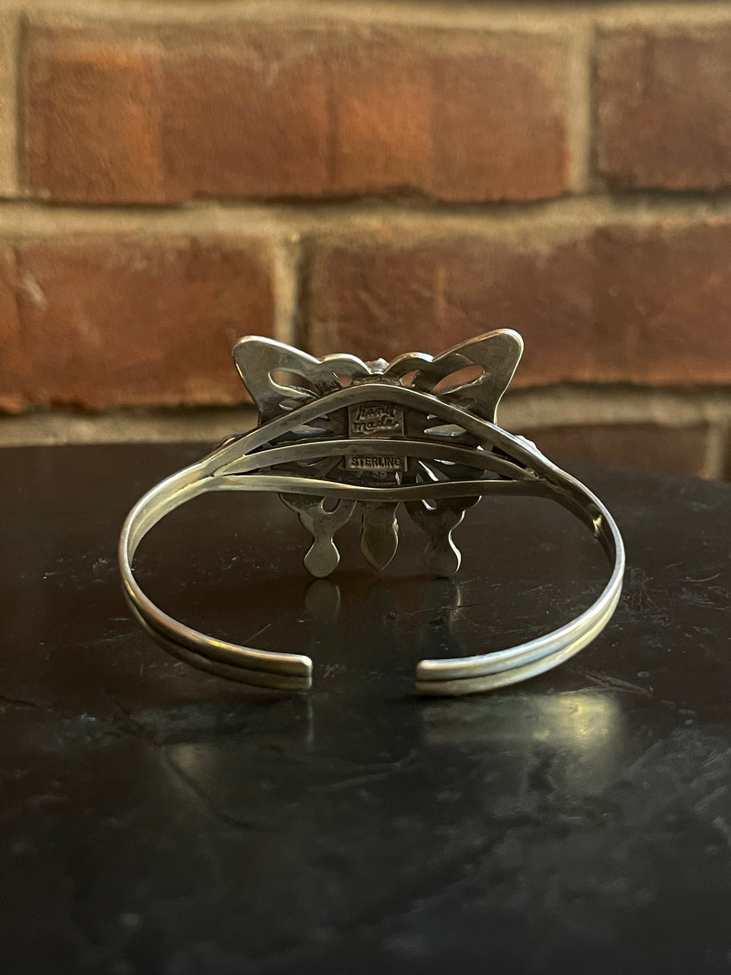Spiny Oyster Butterfly Cuff Bracelet | 925 Sterling Silver G678