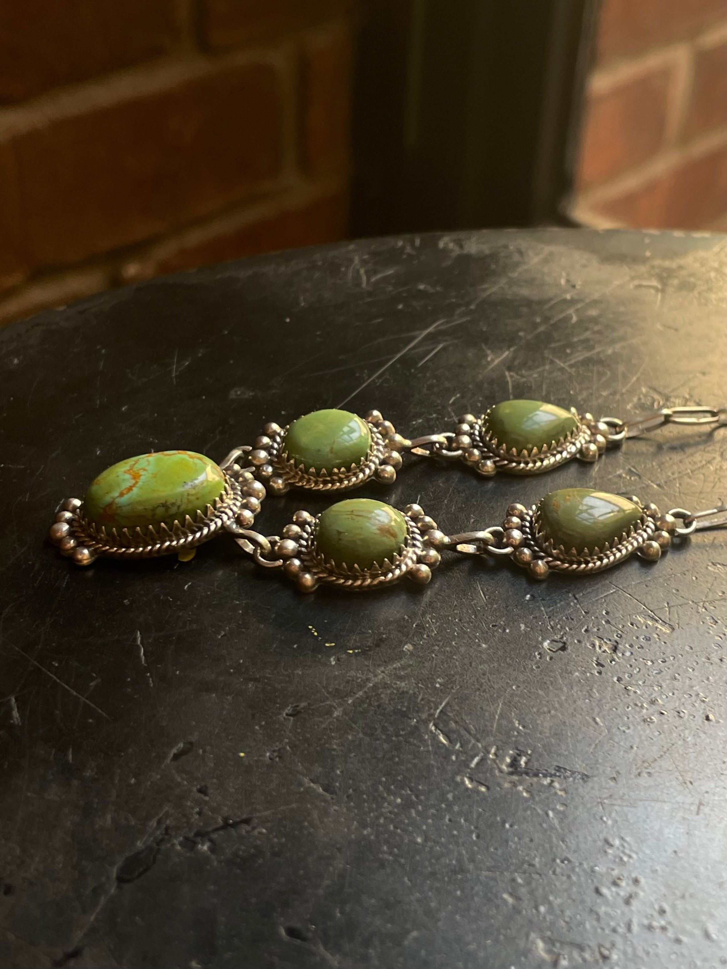 Kingman Turquoise Lariat Necklace | 925 Sterling Silver G607