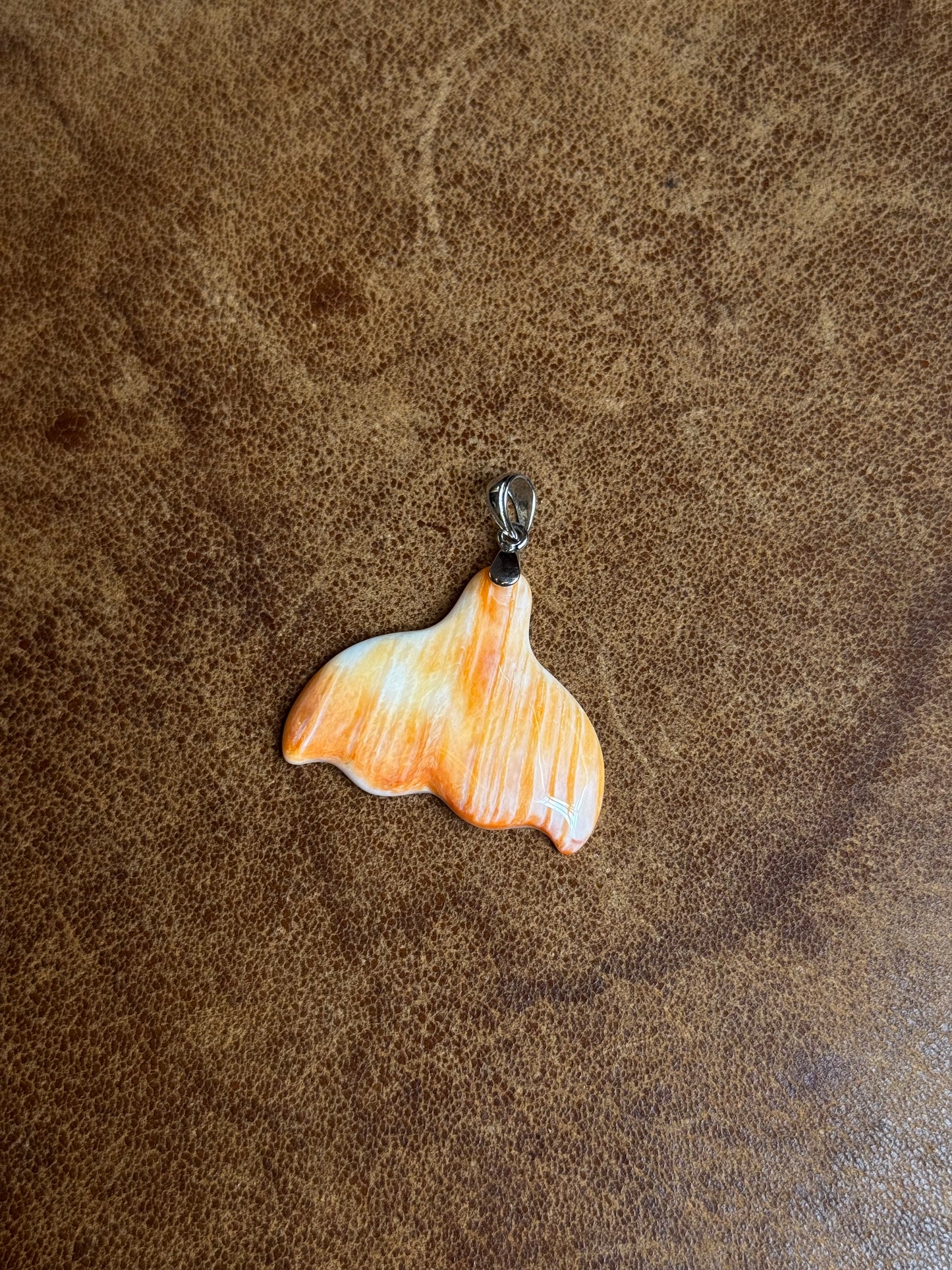 Spiny Oyster Fin Pendant  | Sterling Silver | A832
