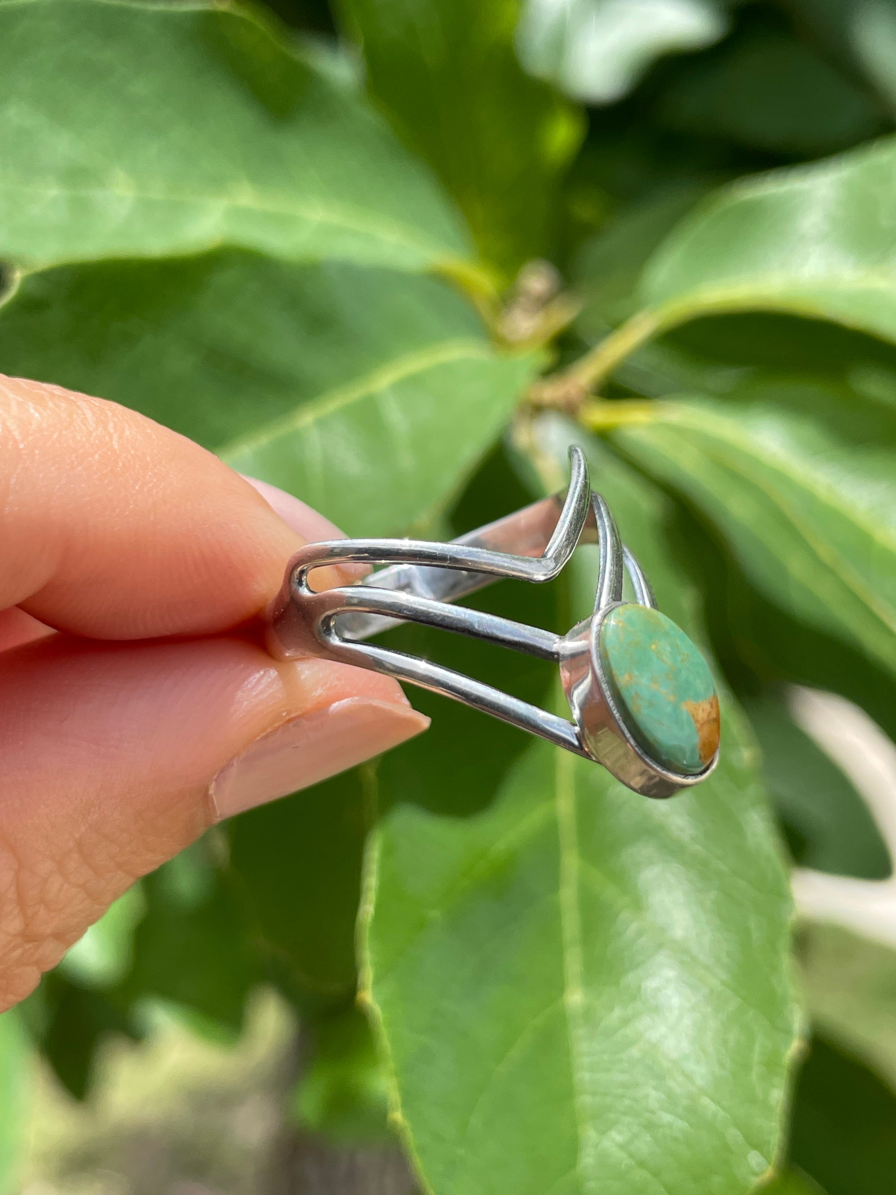 Kingman Turquoise Ring Size 9.5 | 925 Sterling Silver D172