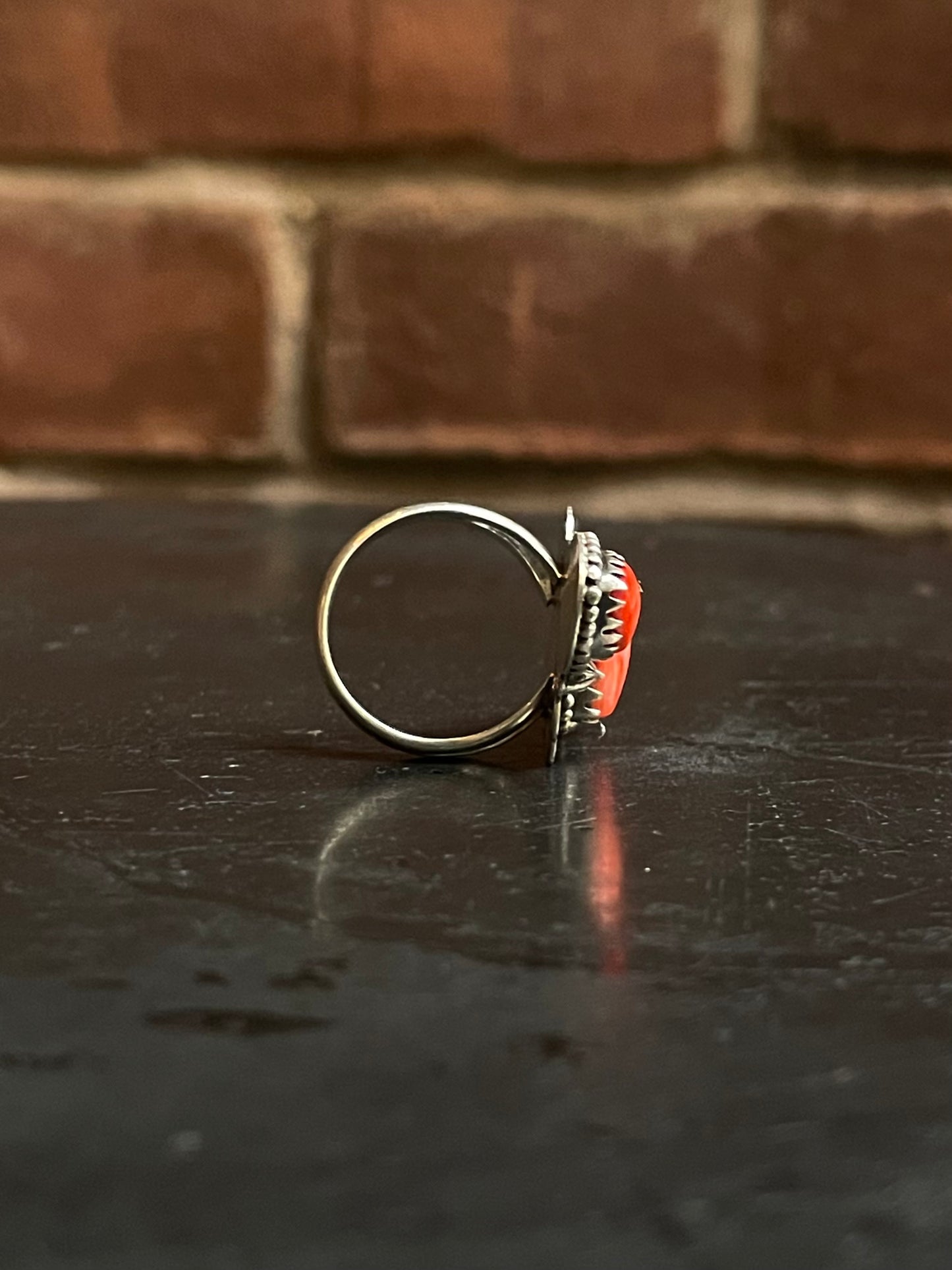 Spiny Oyster Ring Size 7| 925 Sterling Silver G232