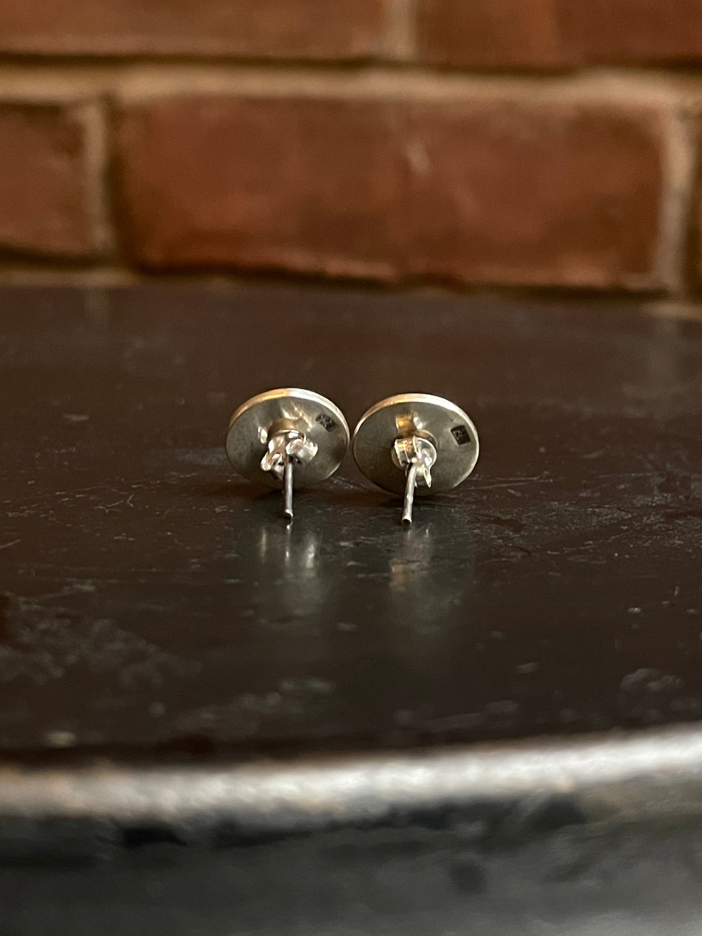 Pink Conch Stud Earrings | 925 Sterling Silver G182