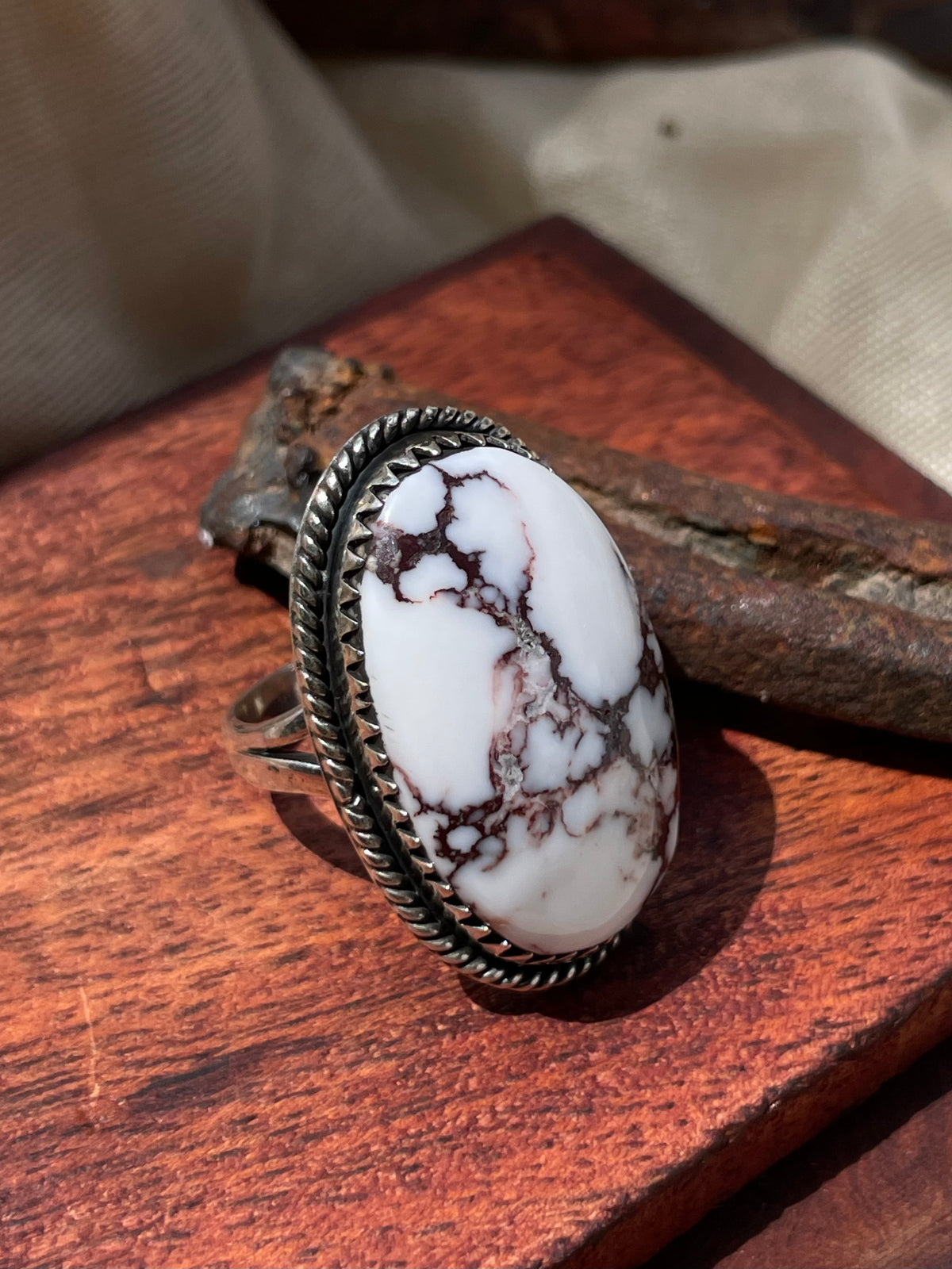 Wild Horse Ring | Sterling Silver 925 | Size 7 C588