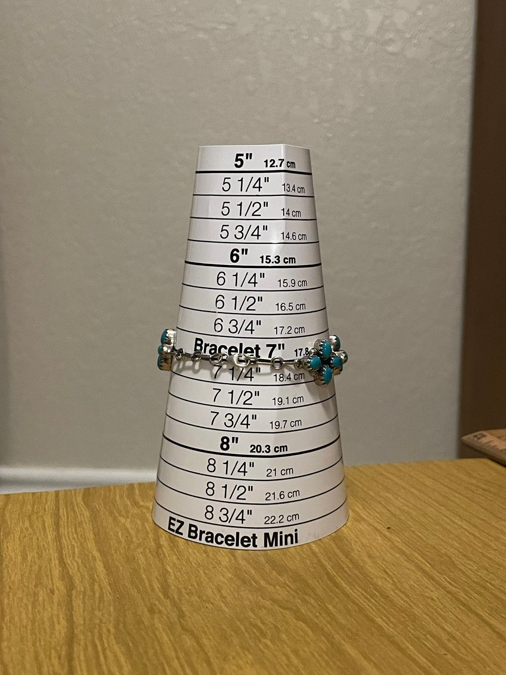 Turquoise Cluster Link Bracelet | 925 Sterling Silver G416