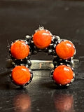Spiny Oyster Naja Ring Size 7 | 925 Sterling Silver G206