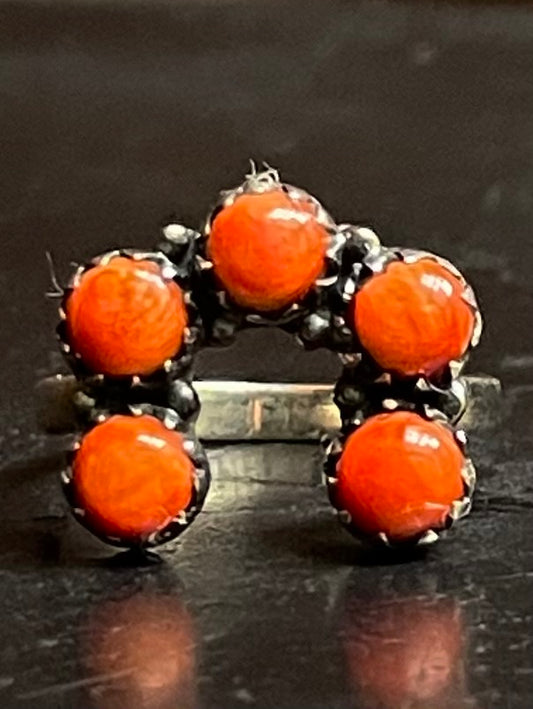 Spiny Oyster Naja Ring Size 7 | 925 Sterling Silver G206