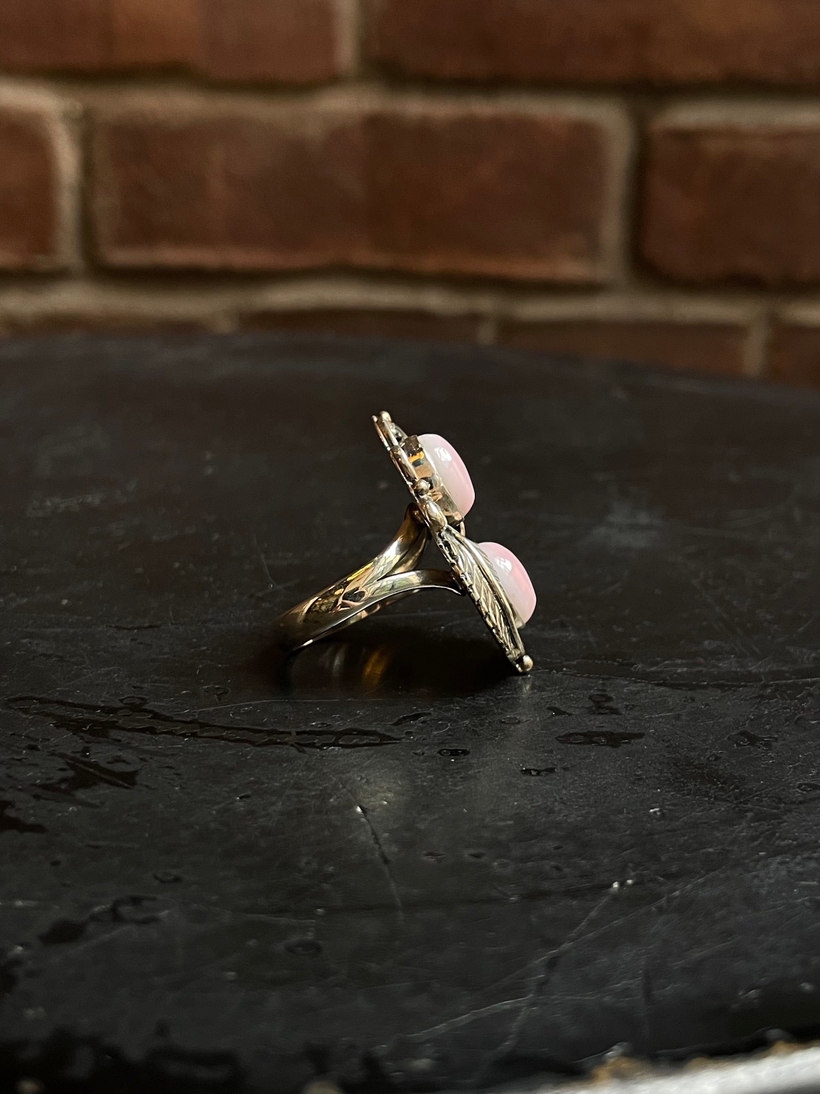 Pink Conch Ring | 925 Sterling Silver | Size 9.5 E162