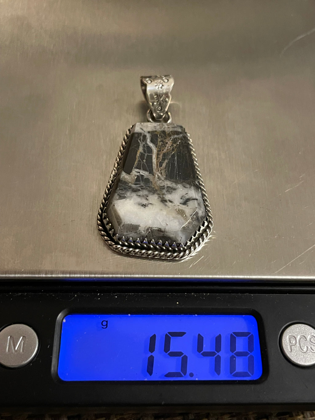 White Buffalo Pendant | Sterling Silver 925 B821