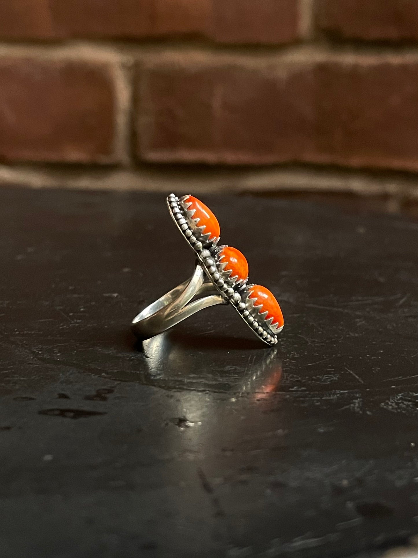 Spiny Oyster Ring Size 6 | 925 Sterling Silver G233
