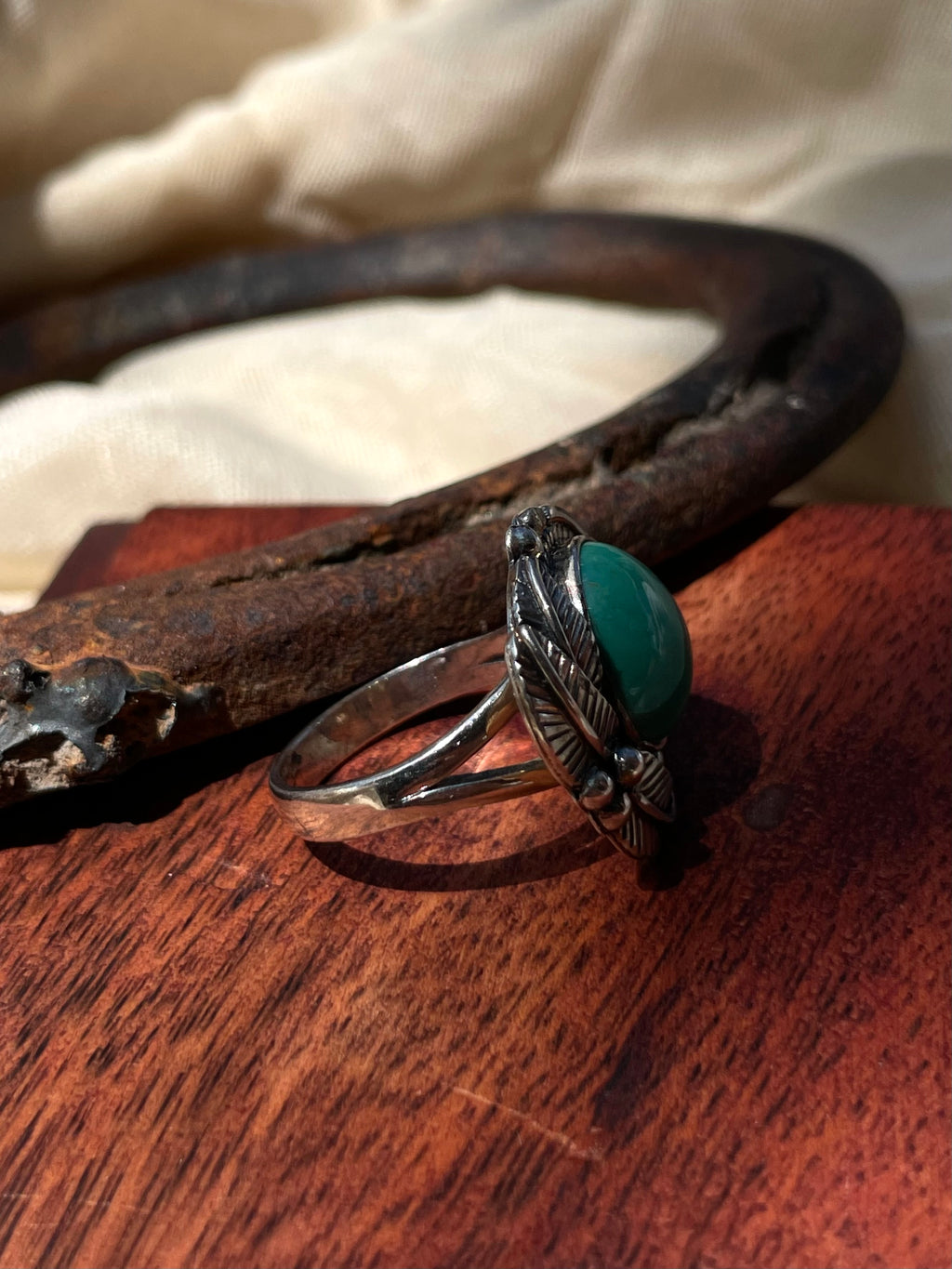 Turquoise Ring Size 9 | 925 Sterling Silver C925
