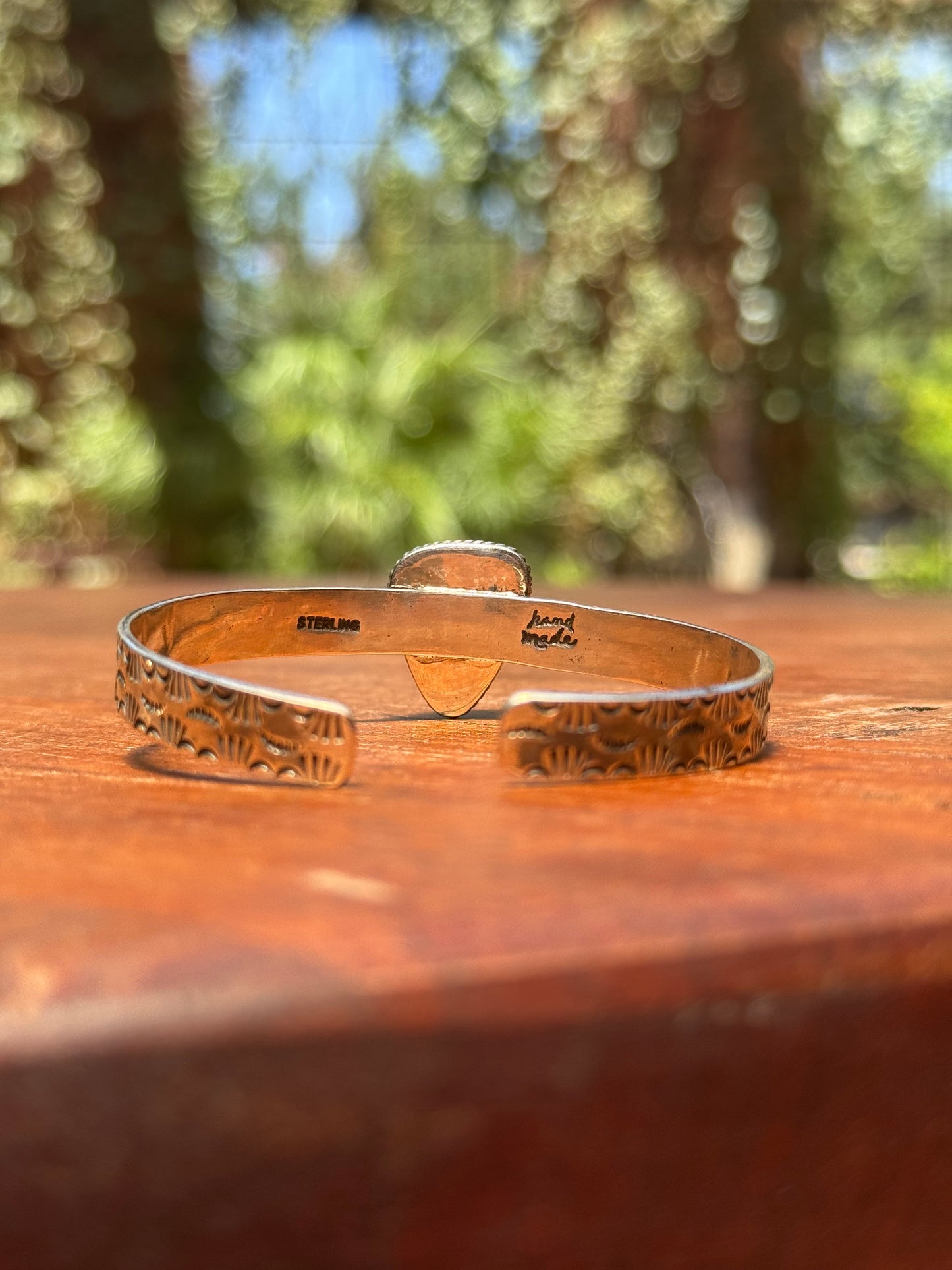 Turquoise Cuff Bracelet | Kingman | 925 Sterling Silver A573