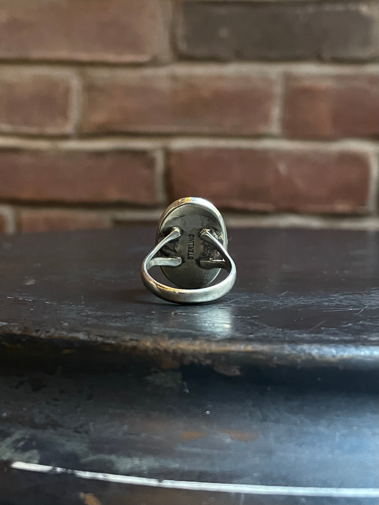 Pink Dahlia Stone Ring Size 9 | 925 Sterling Silver E462