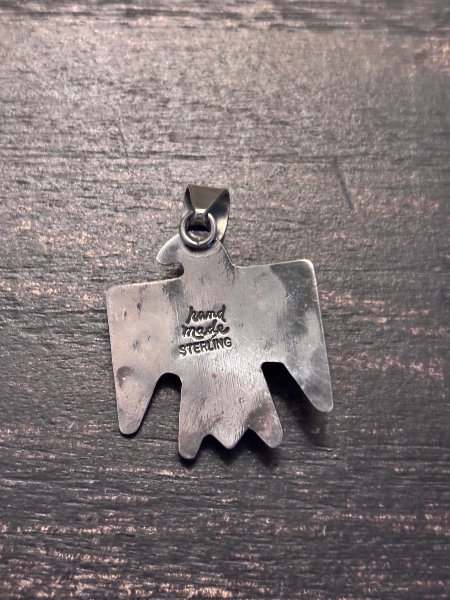 Spiny Oyster Thunderbird Pendant | Sterling Silver Southwest