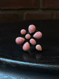 Pink Conch Dragonfly Ring Size 8 | 925 Sterling Silver E420