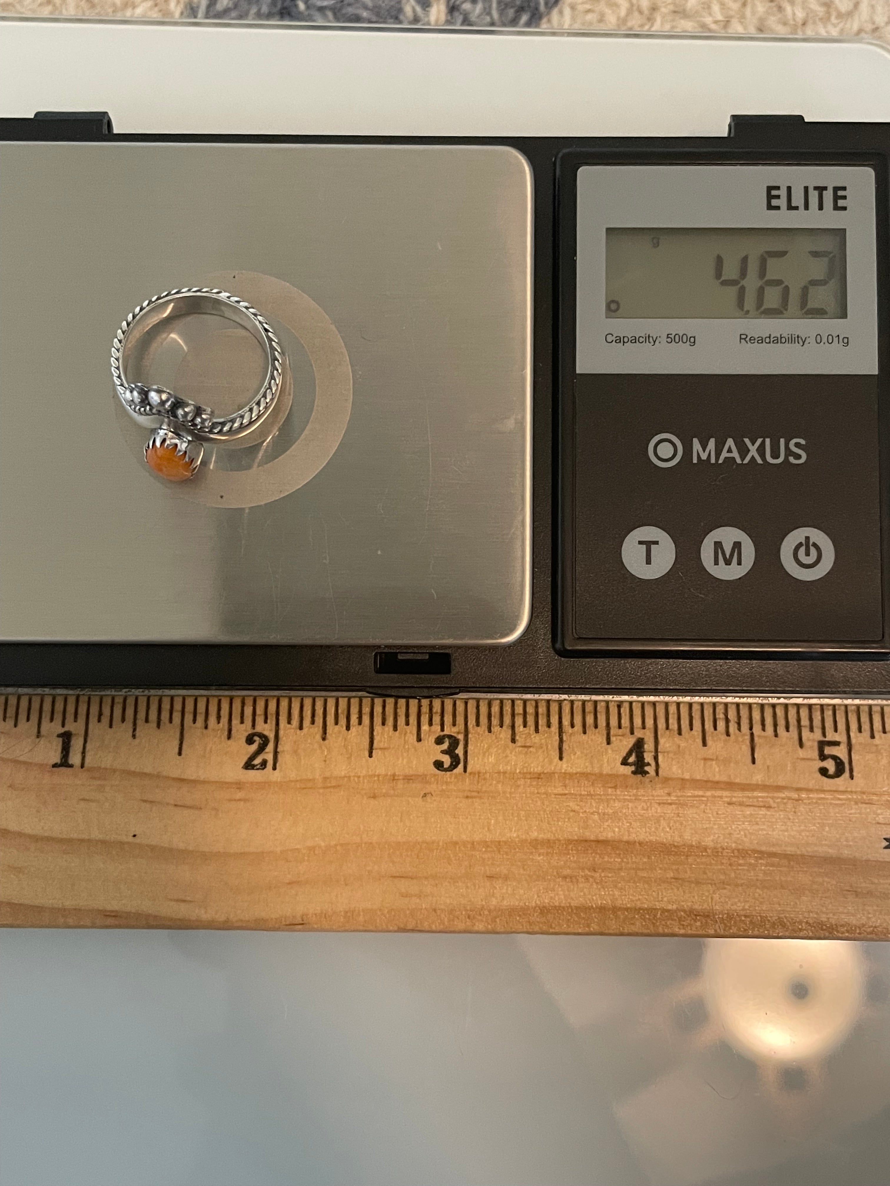 Spiny Oyster Ring Size 7 | 925 Sterling Silver G553