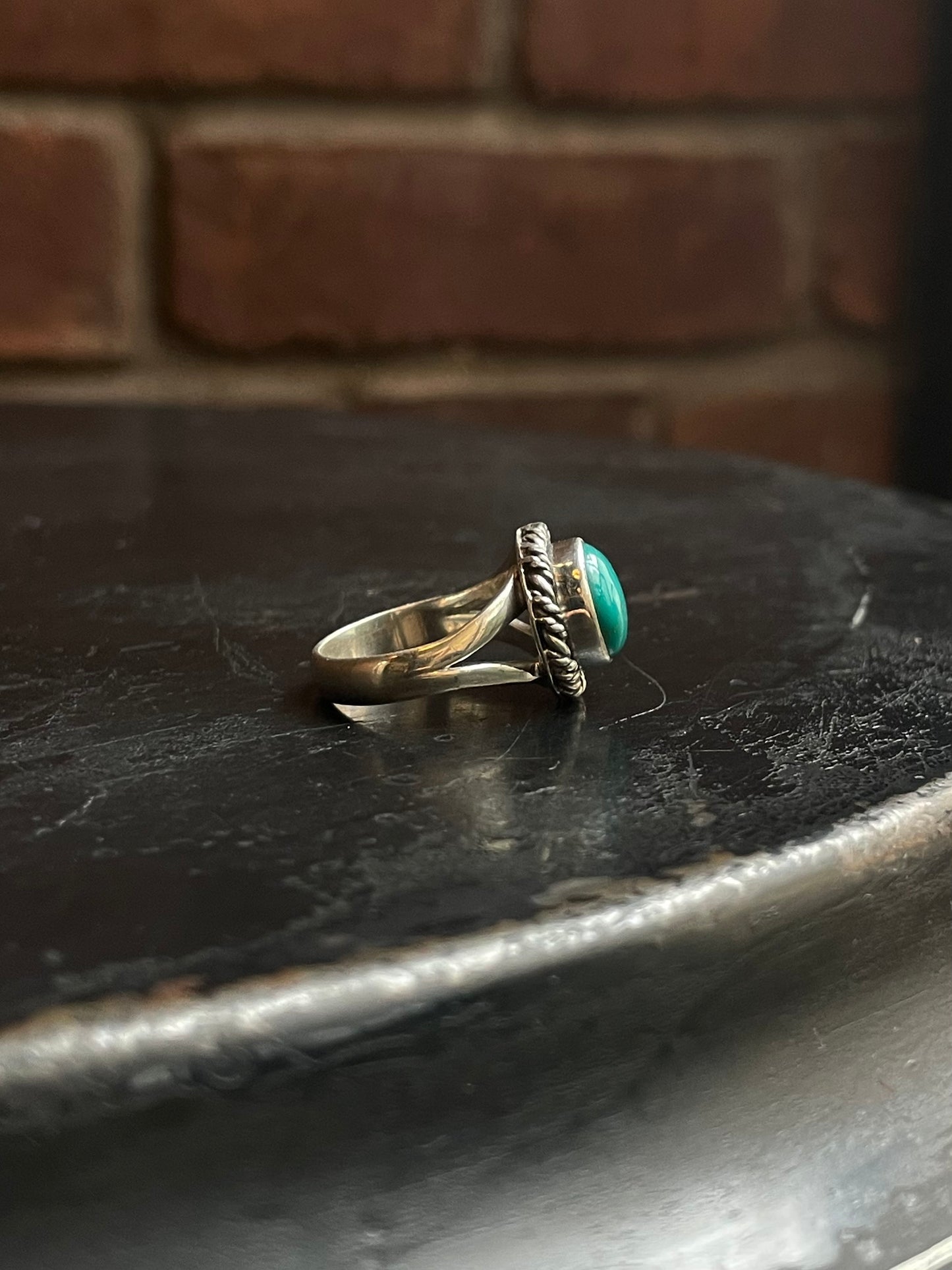 Kingman Turquoise Ring Size 7 | 925 Sterling Silver E735