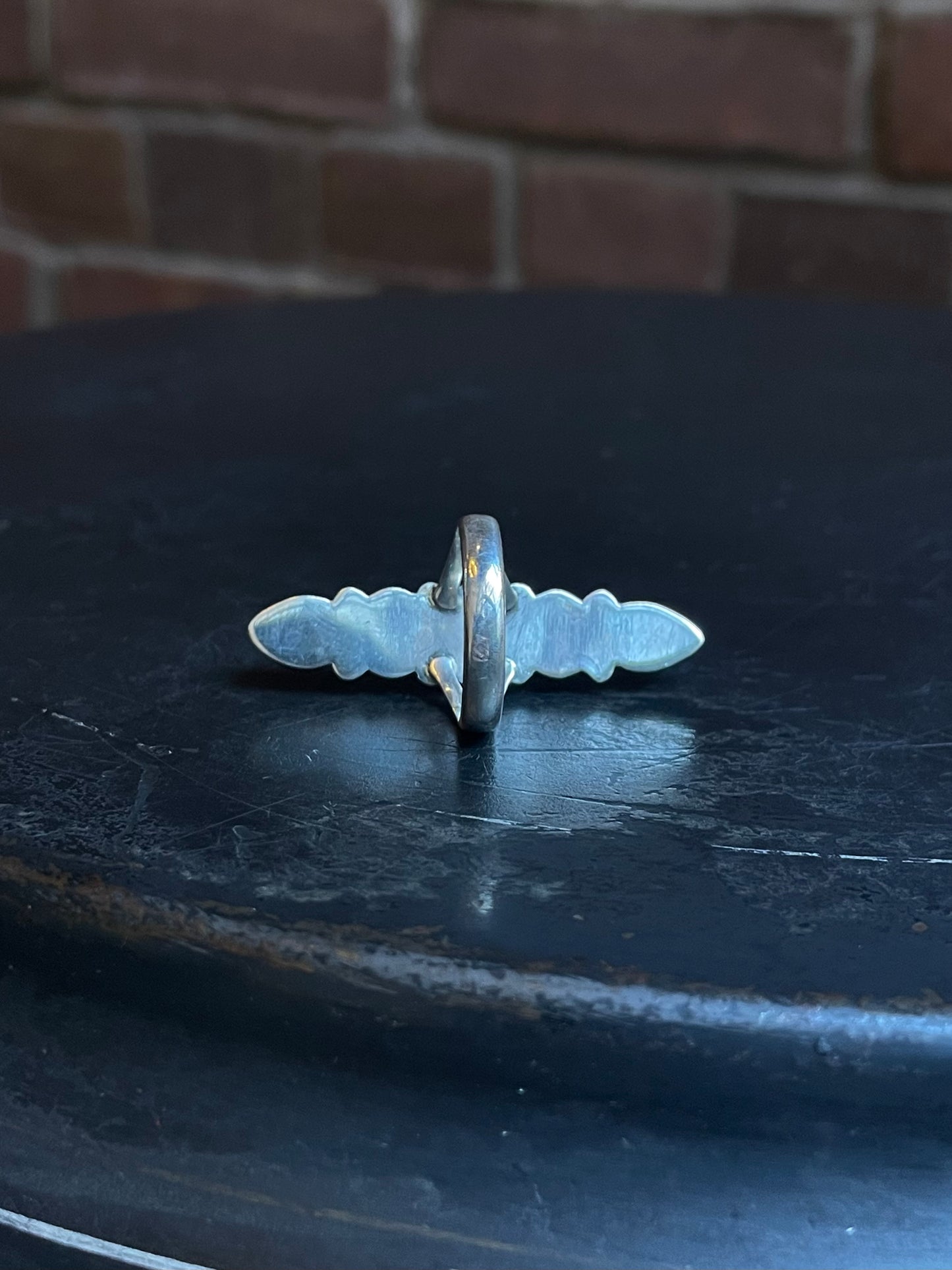 Spiny Oyster Row Ring | 925 Sterling Silver Size 7 E480