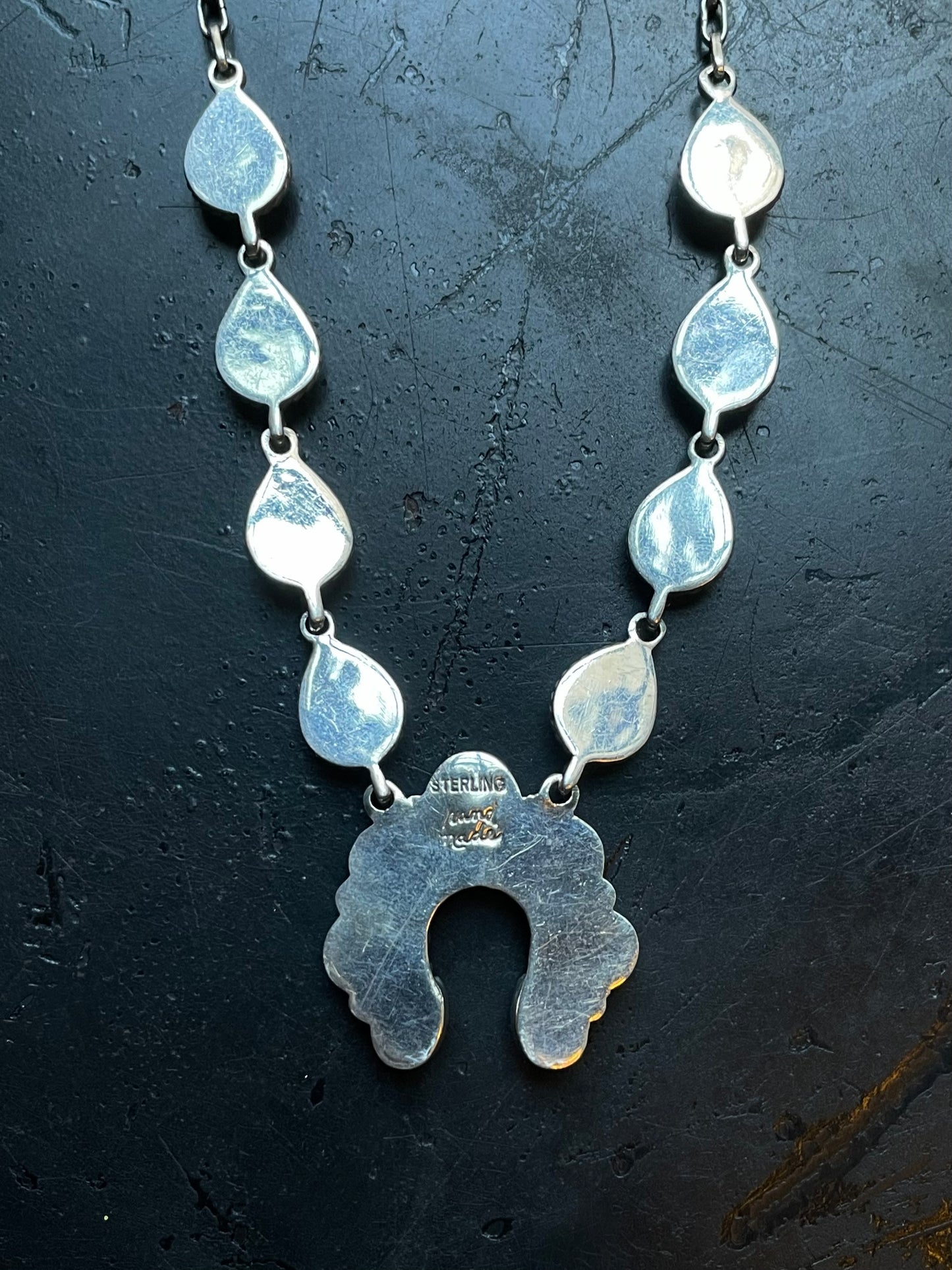 Pink Conch Naja Necklace | 925 Sterling Silver E328