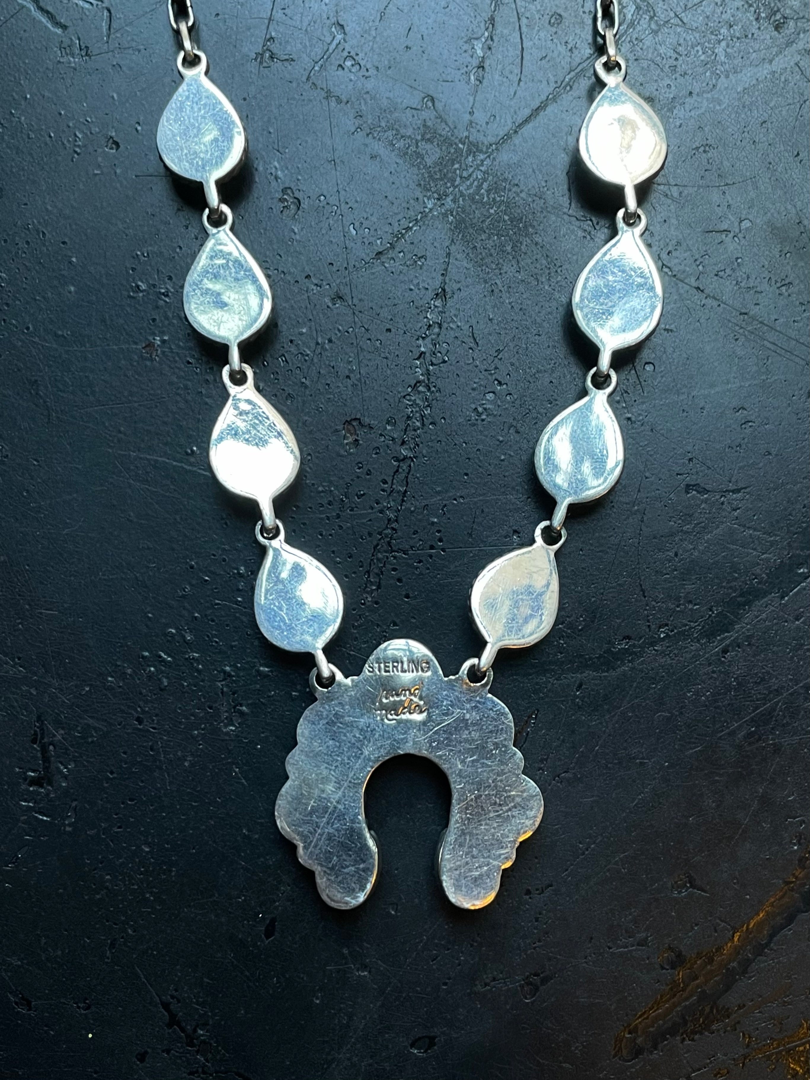 Pink Conch Naja Necklace | 925 Sterling Silver E328