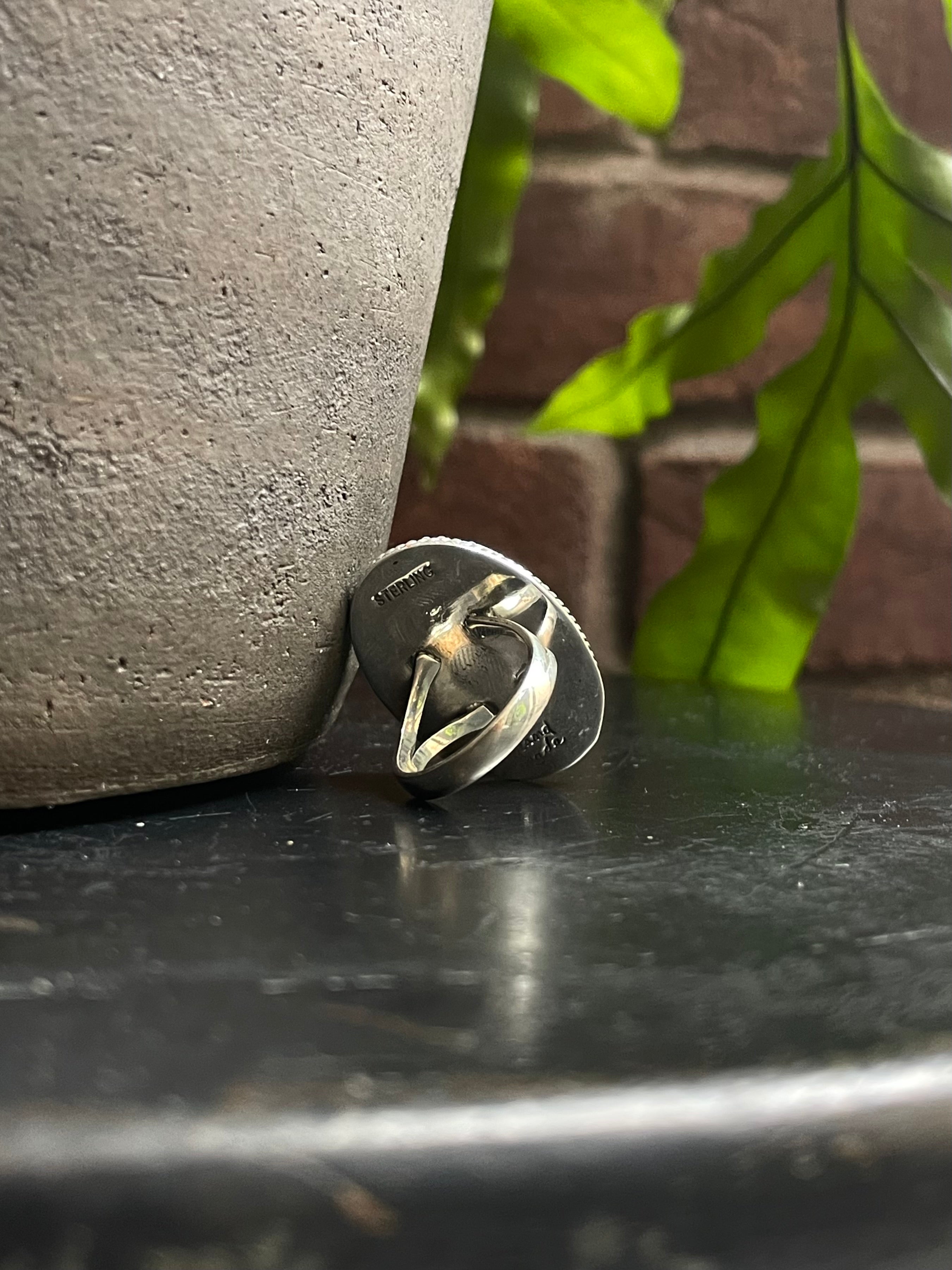 Wild Horse Ring | Sterling Silver 925 | Size 7 C590