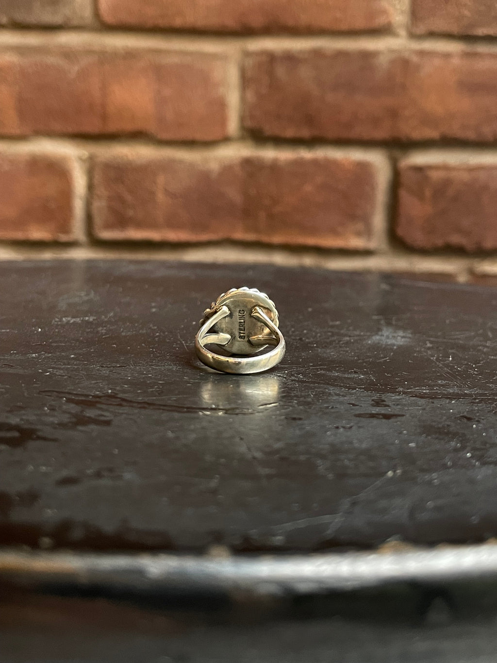 Pink Conch Ring Size 6 | 925 Sterling Silver Southwest E176