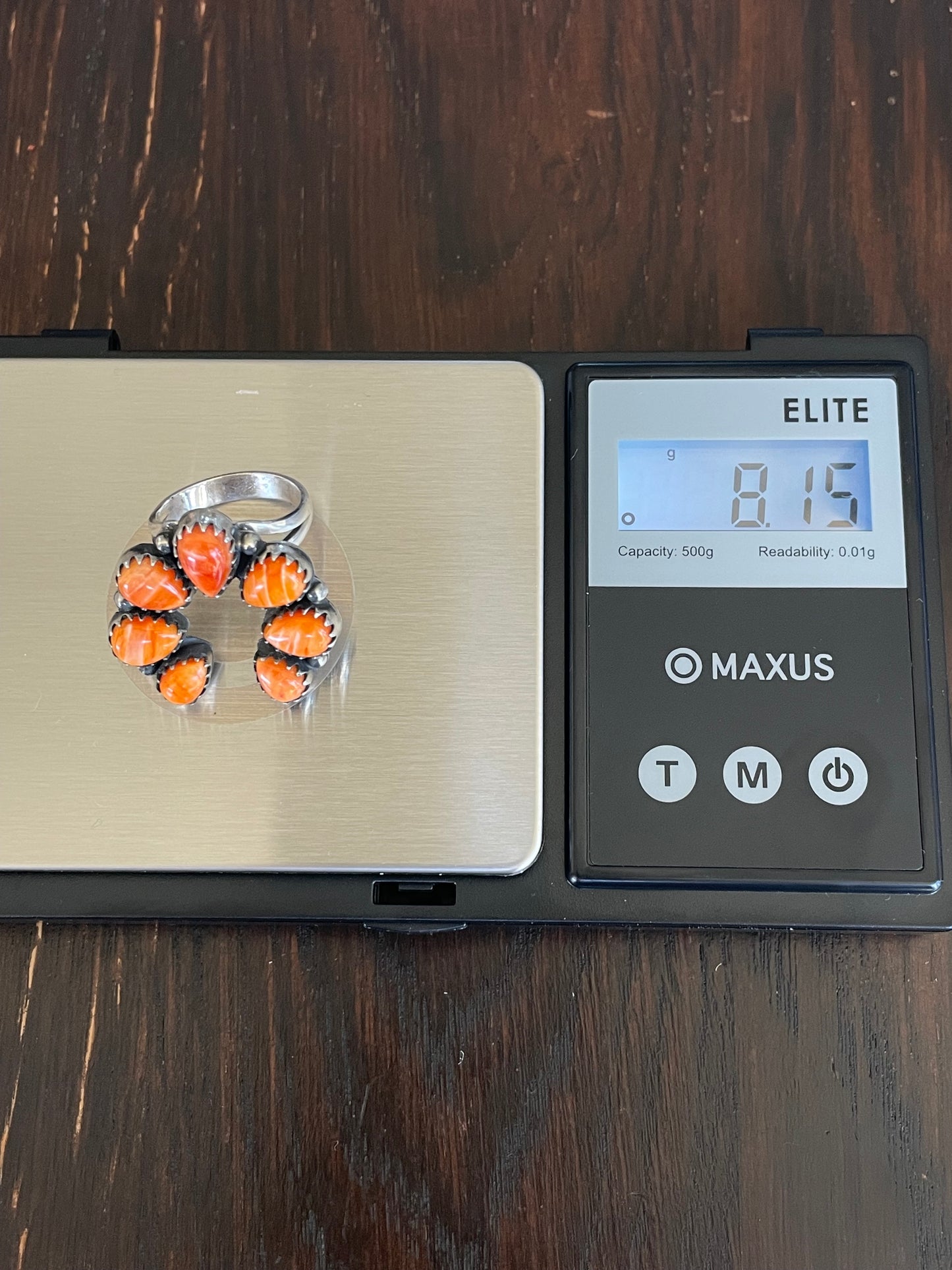 Spiny Oyster Naja Ring Size 6 | Sterling Silver E849