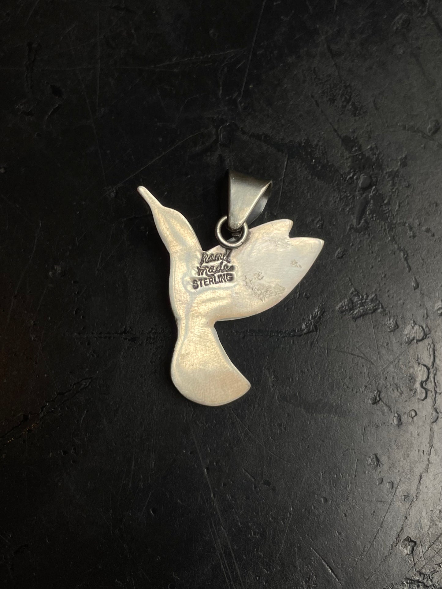 Spiny Oyster Hummingbird Pendant | 925 Sterling Silver C993