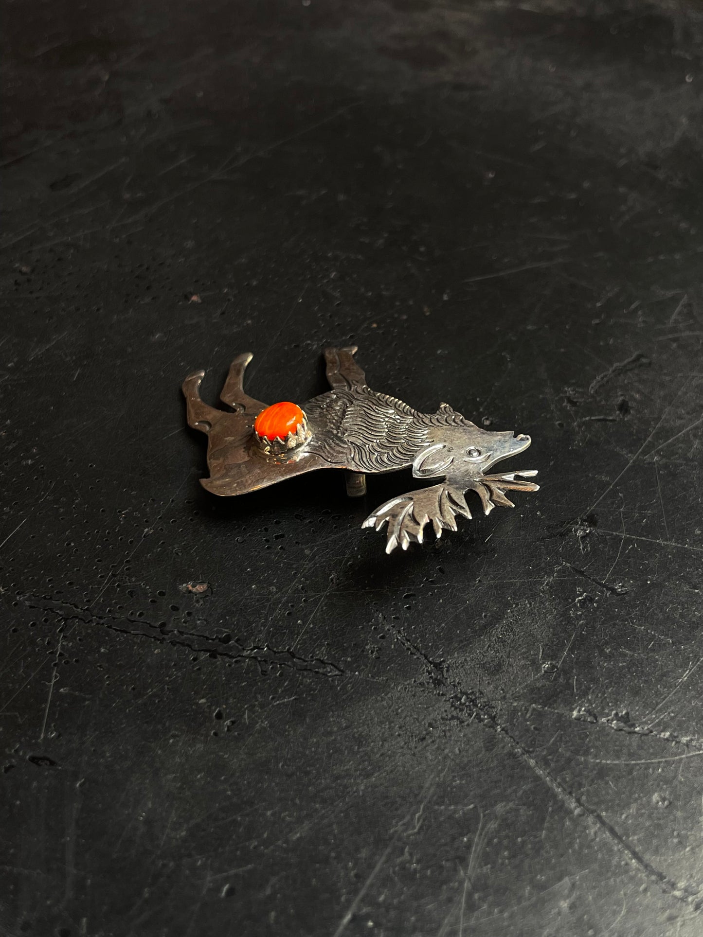 Spiny Oyster Elk Pendant | 925 Sterling Silver E231