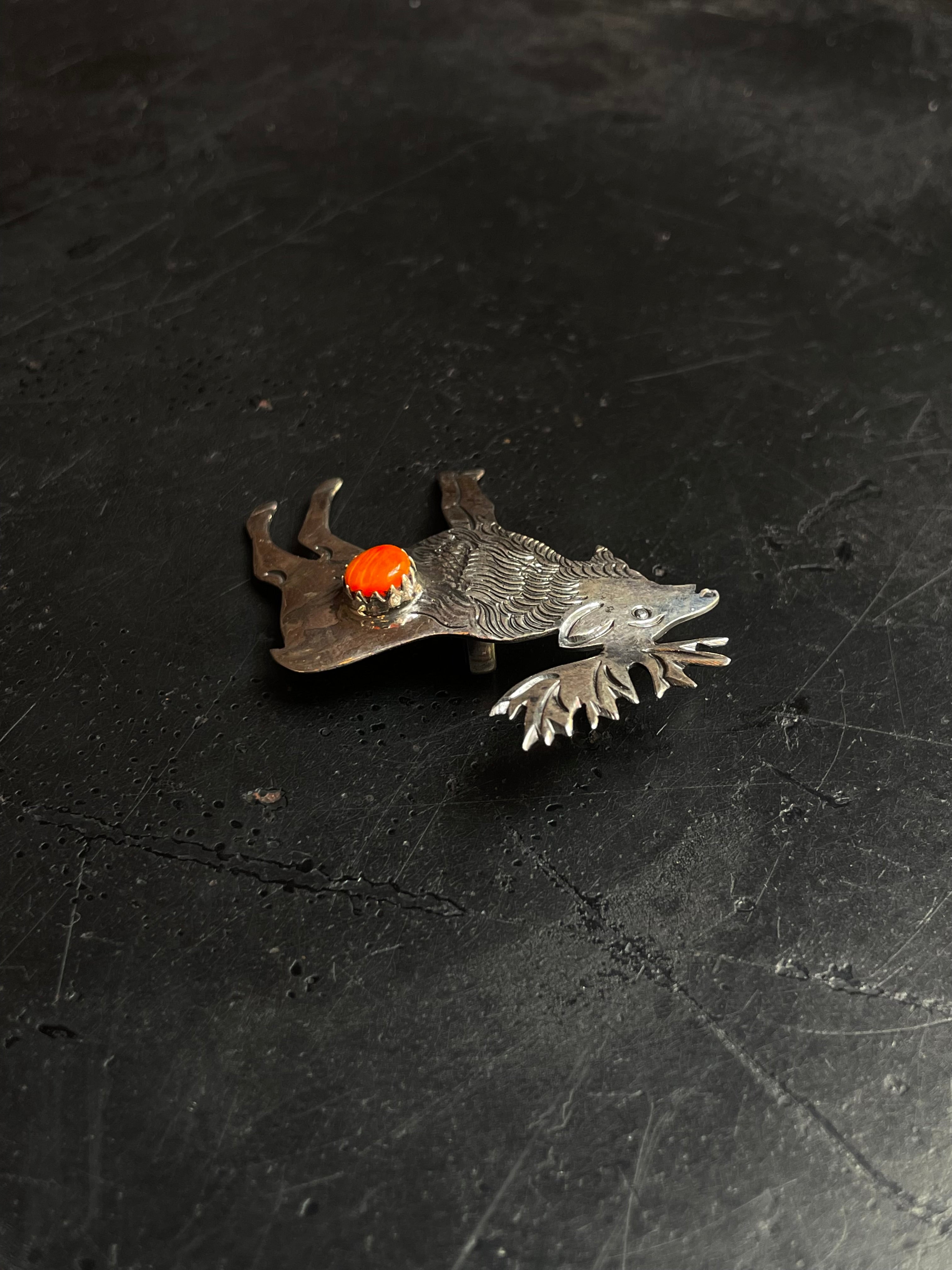 Spiny Oyster Elk Pendant | 925 Sterling Silver E231