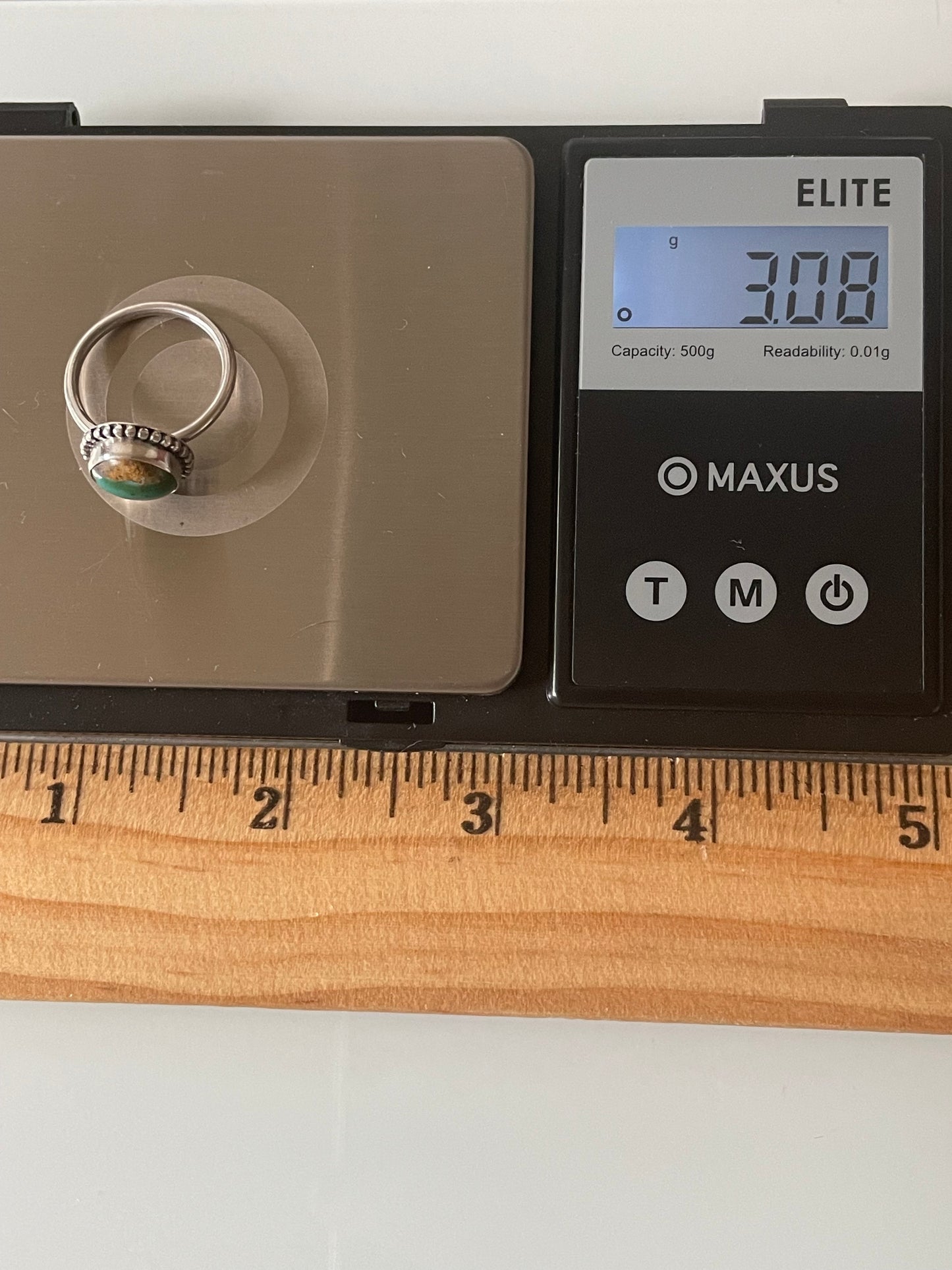 Turquoise Ring Size 6 | 925 Sterling Silver G300