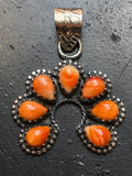 Spiny Oyster Naja Pendant | Sterling Silver G433