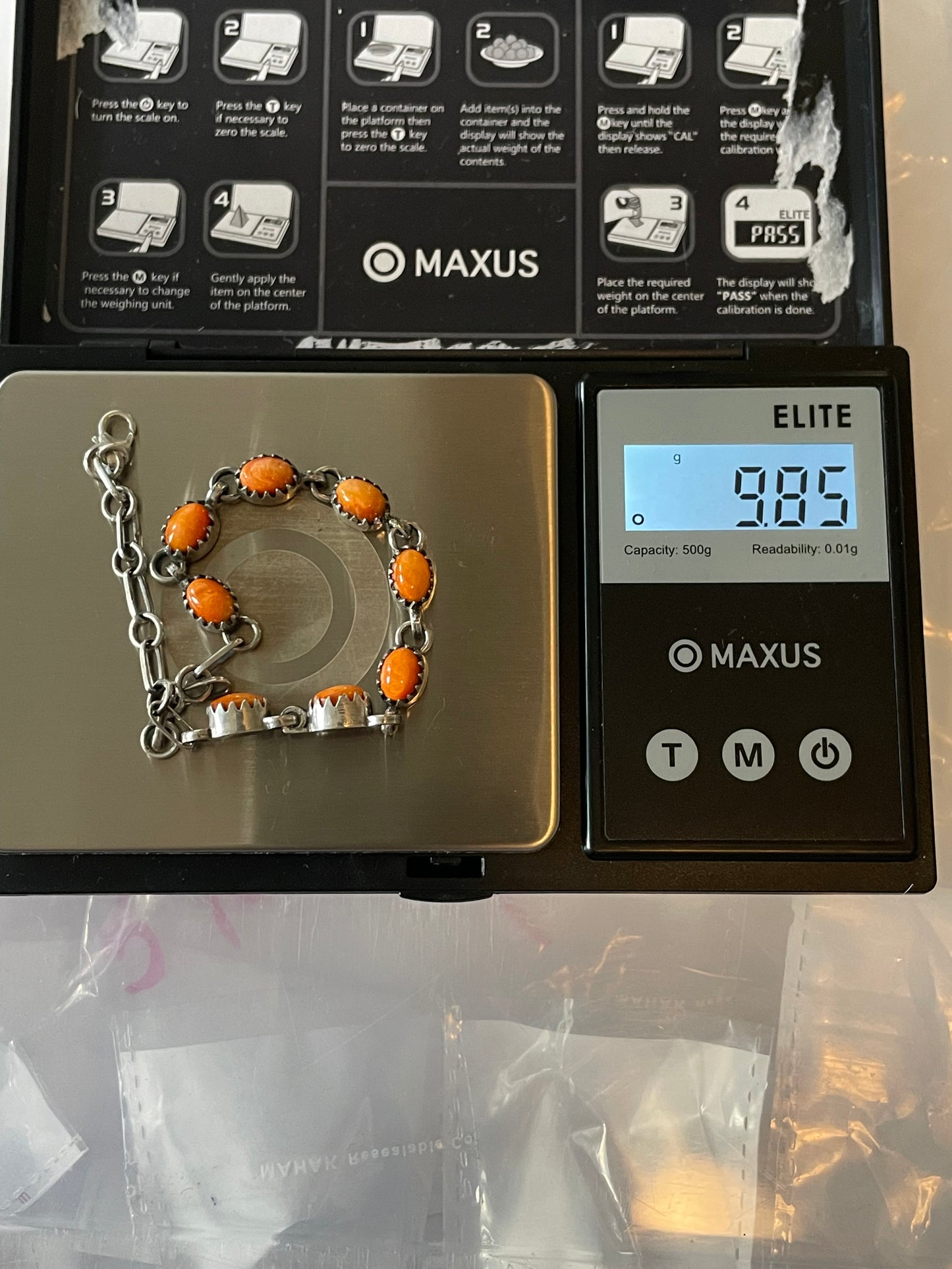 Spiny Oyster Bracelet | 925 Sterling Silver Link Bracelet E543