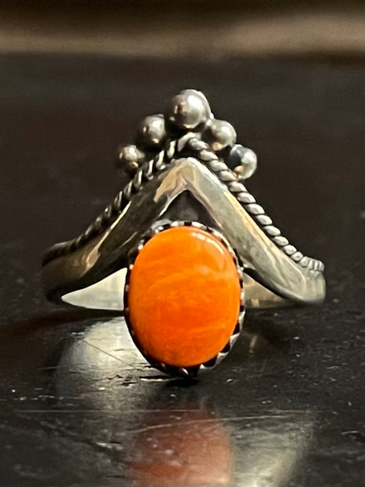 Spiny Oyster Ring Size 8.75 | 925 Sterling Silver G205