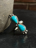 Kingman Turquoise Ring Size 5.75 | 925 Sterling Silver G583